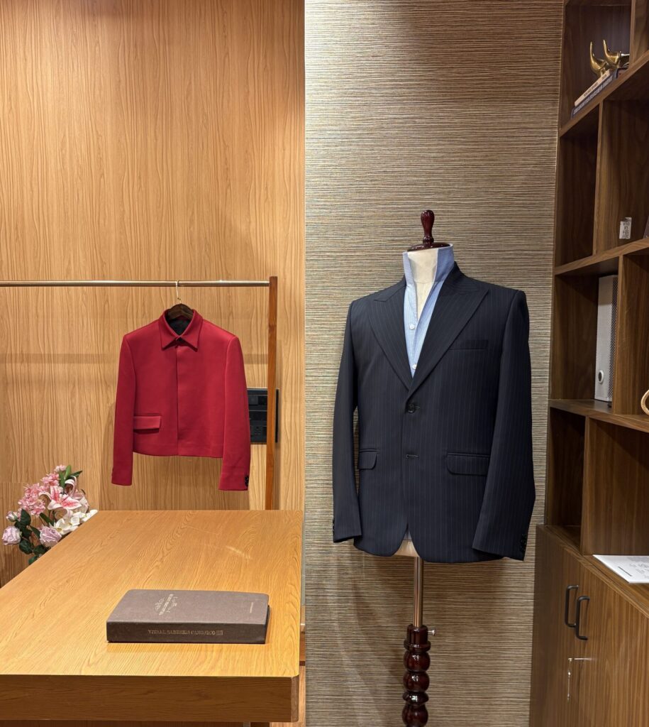 Shubham Shinde bespoke menswear craftsmanship